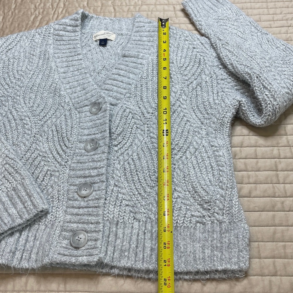 UNIVERSAL THREAD WOMEN’S SMALL Light Gray METALLI… - image 2